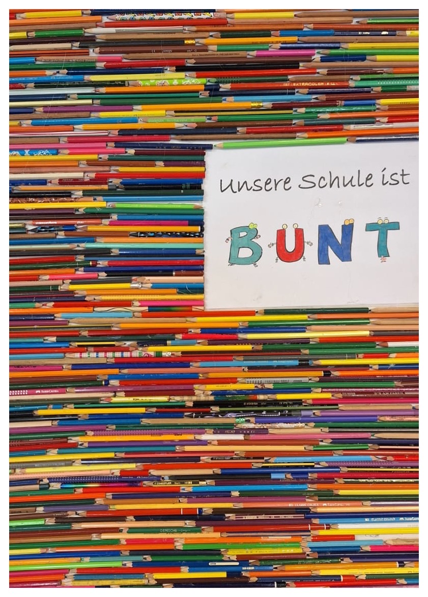 Unsere Schule ist bunt!
